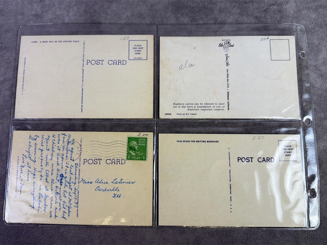 Black Americana Postcards - 3