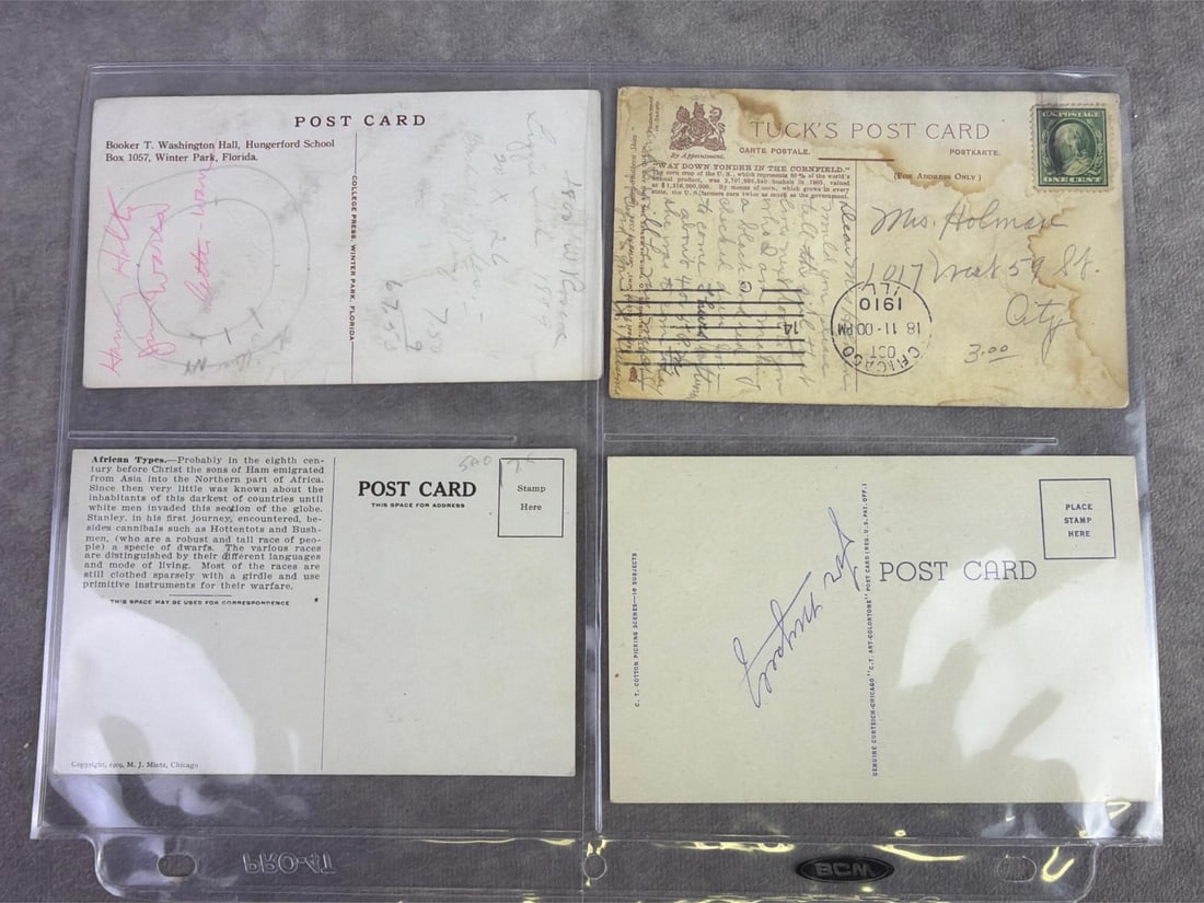 Black Americana Postcards - 9
