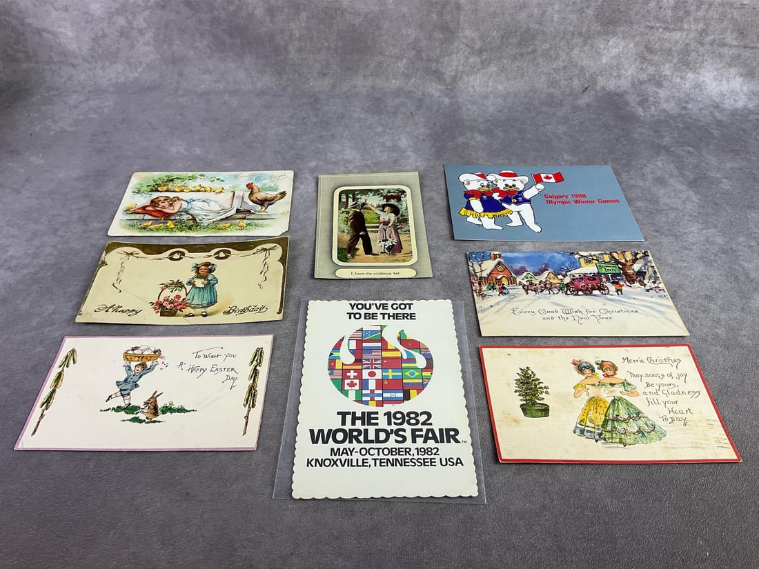 Approximately 500 Postcards - 2