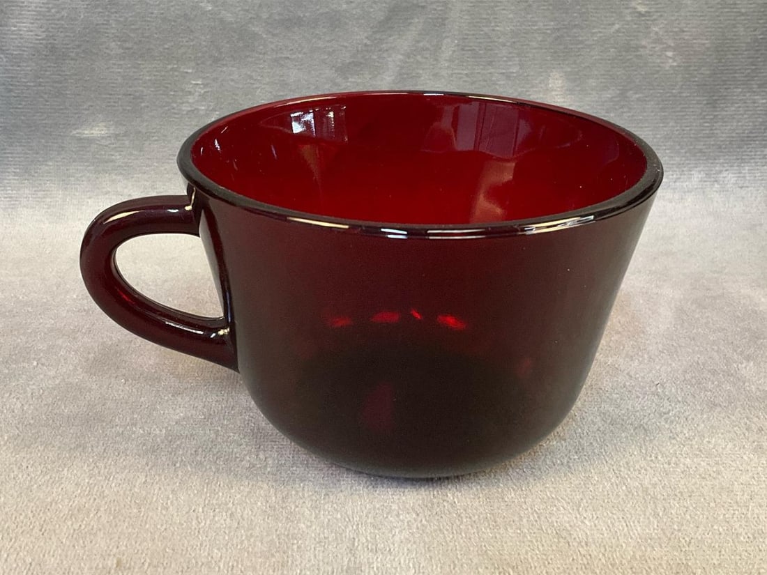 Ruby Red Glass - 12