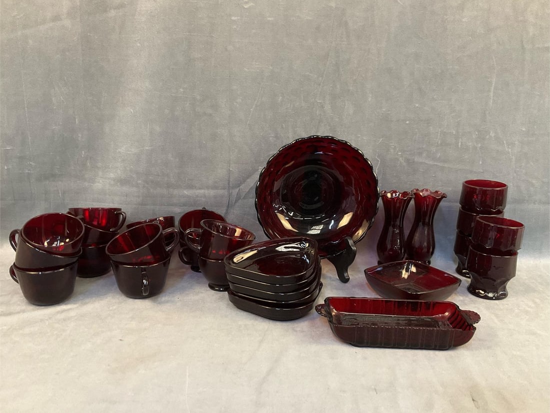 Ruby Red Glass (1 of 13)