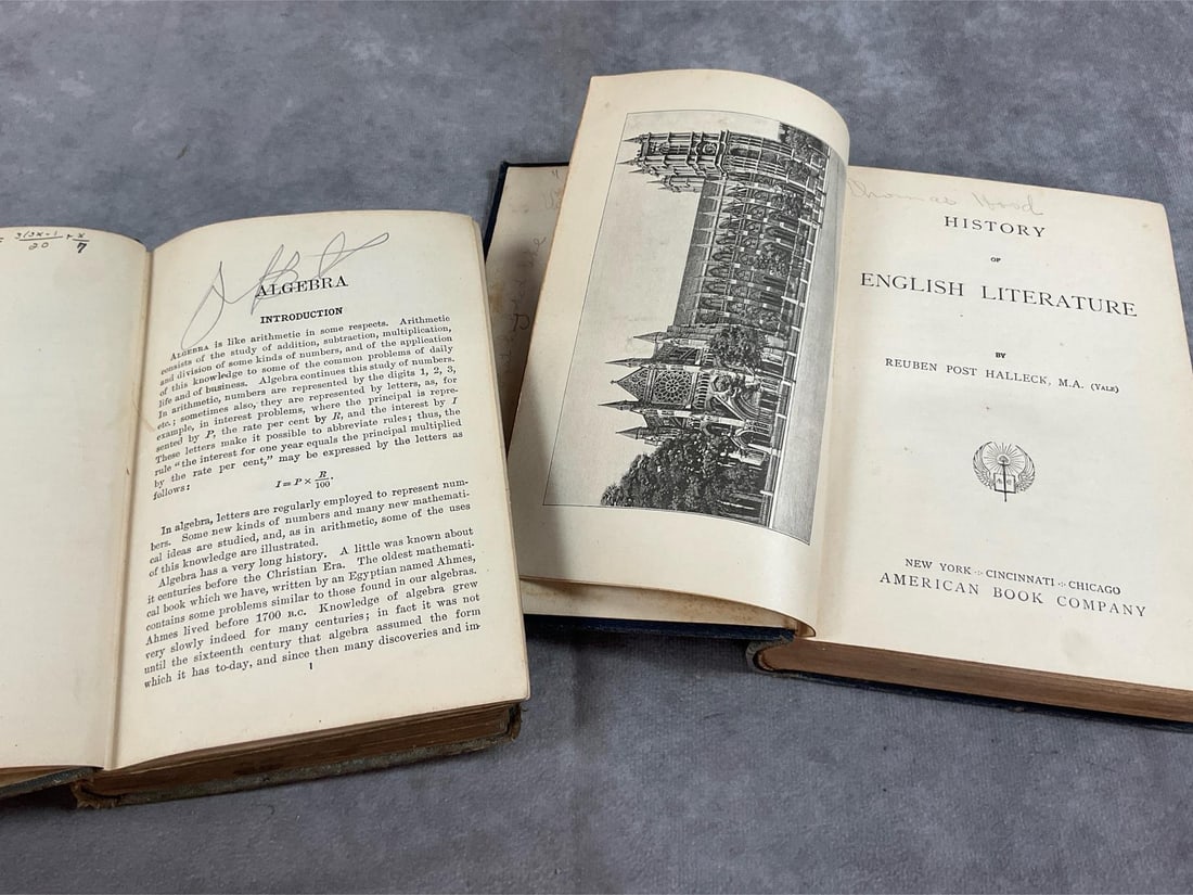 Antique School Books - 6