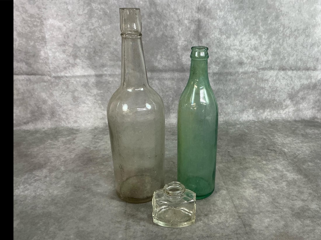 Vintage Bottles, Jars & Cans - 12