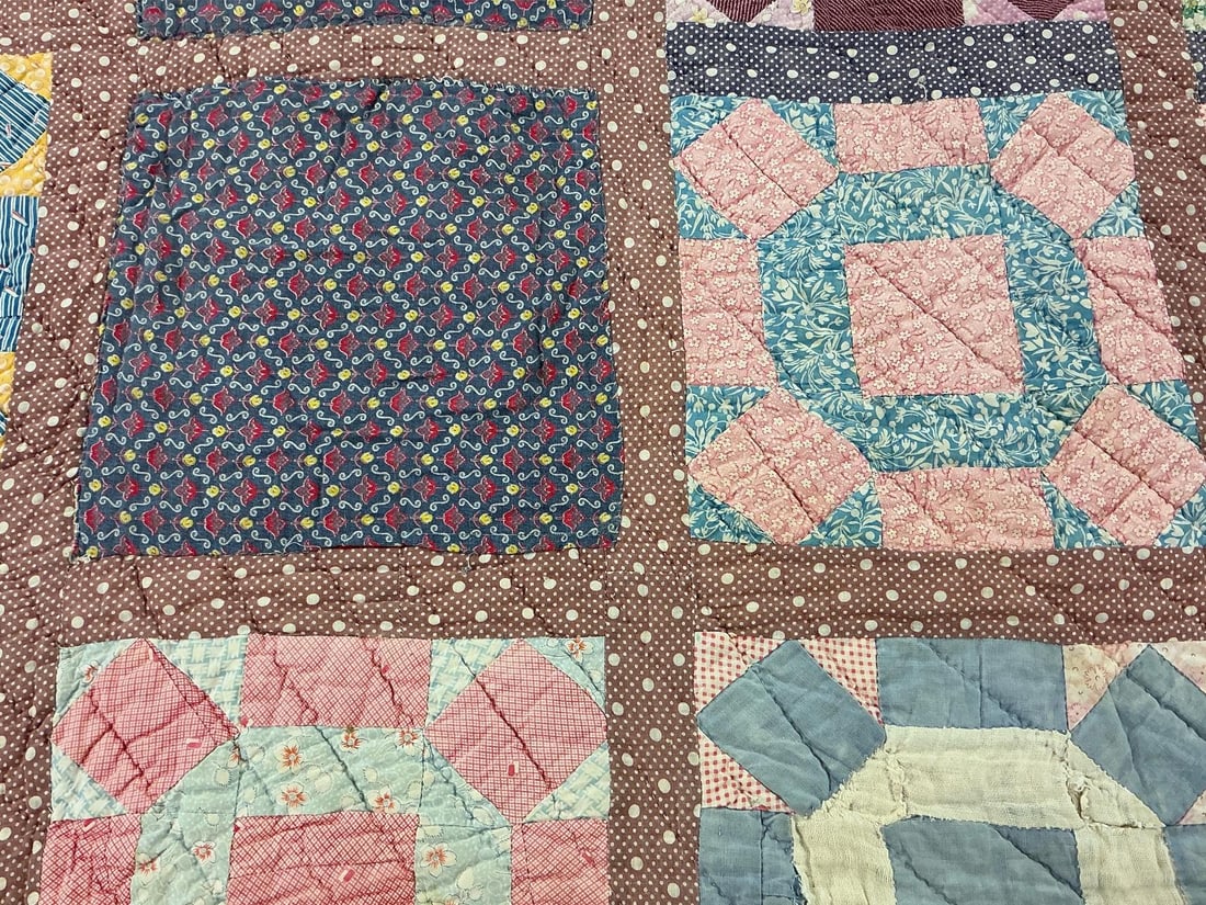 Multi Colored Patchwork Quilt - 3