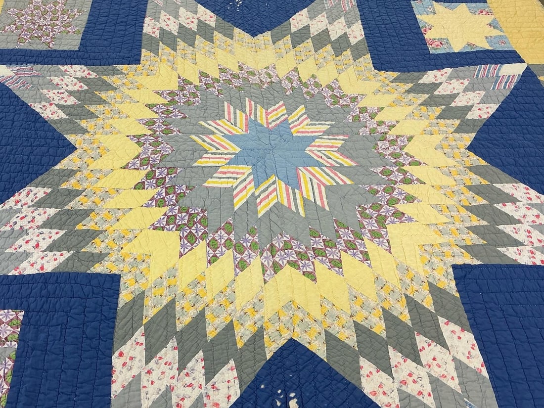 Star Pattern Quilt - 2
