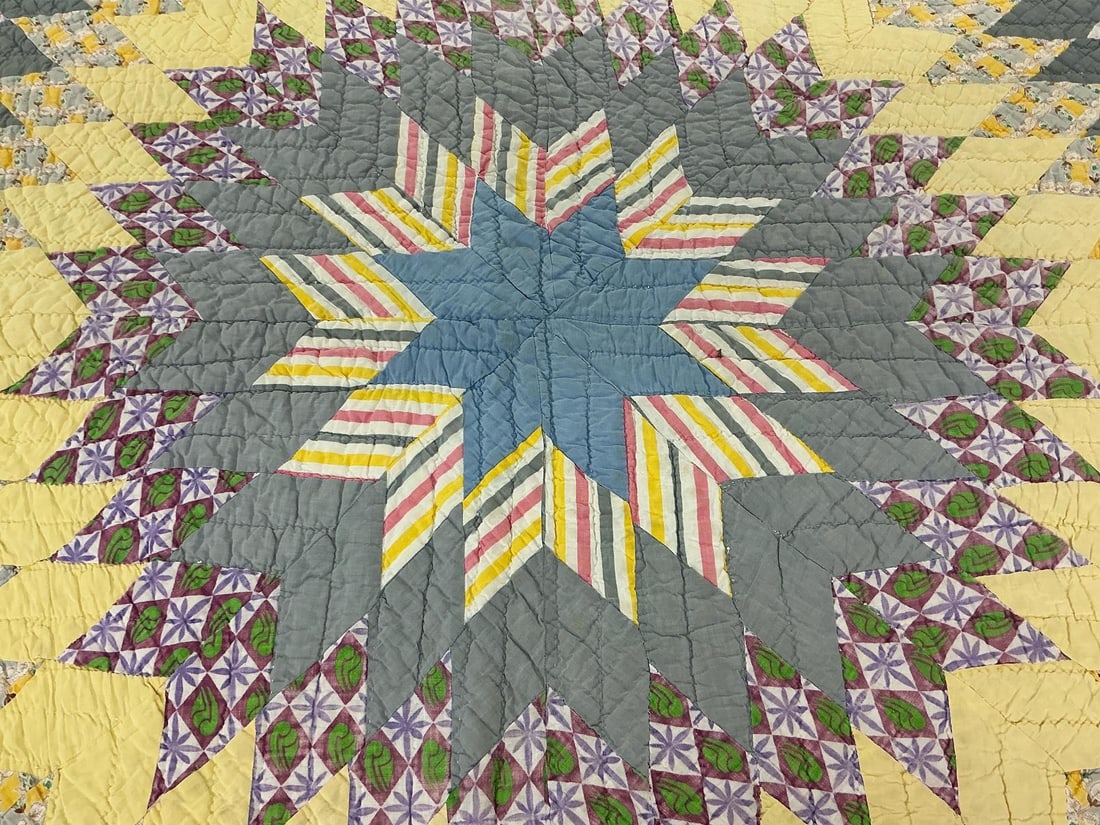 Star Pattern Quilt - 3