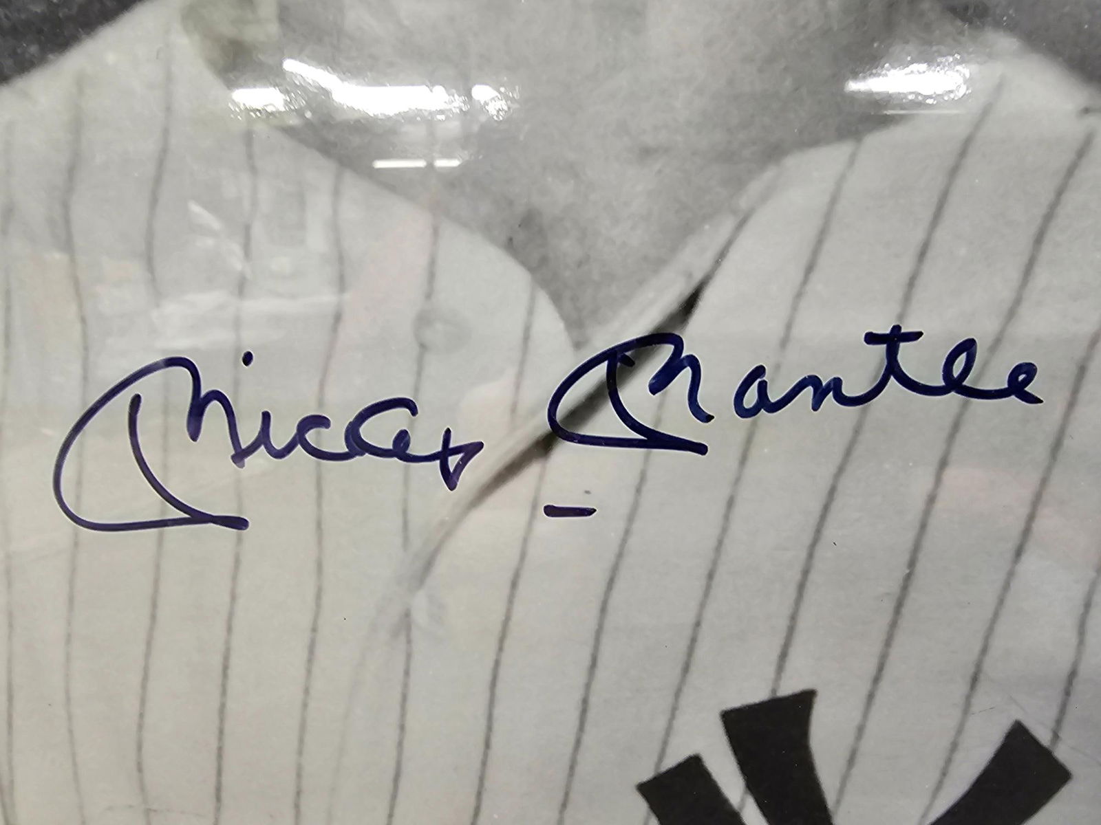Signed Mickey Mantle Photo - 5