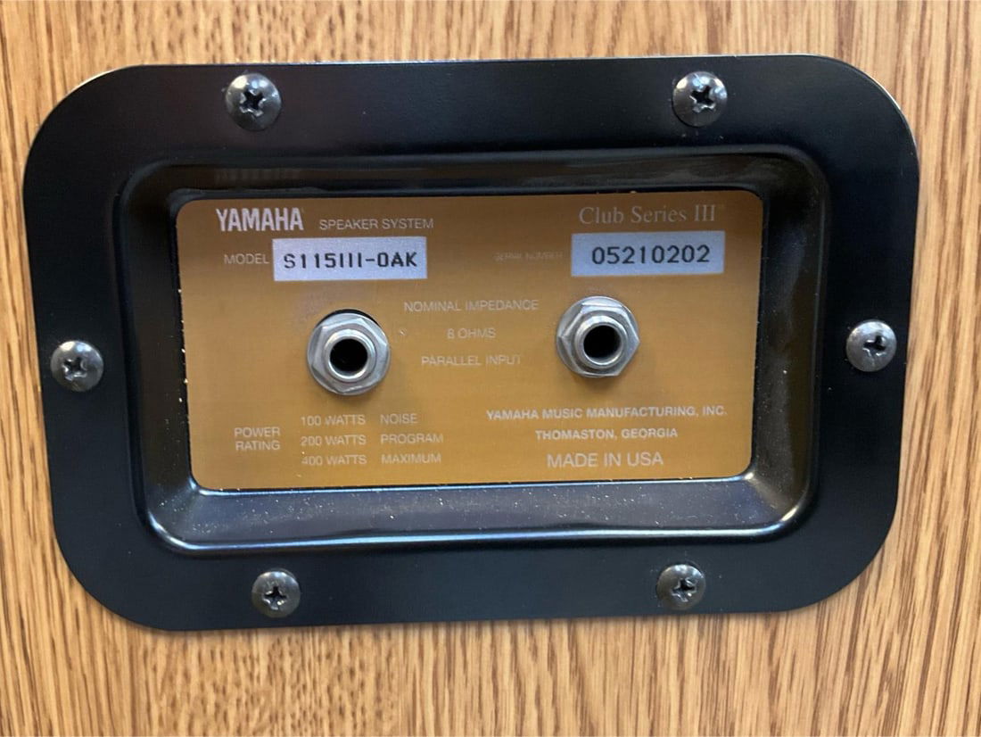 Yamaha Speakers - 5