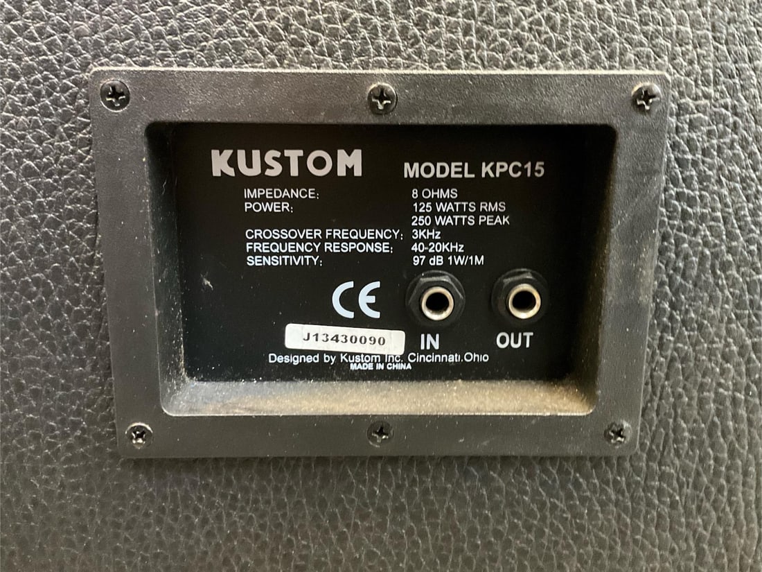 Kustom Speakers - 4