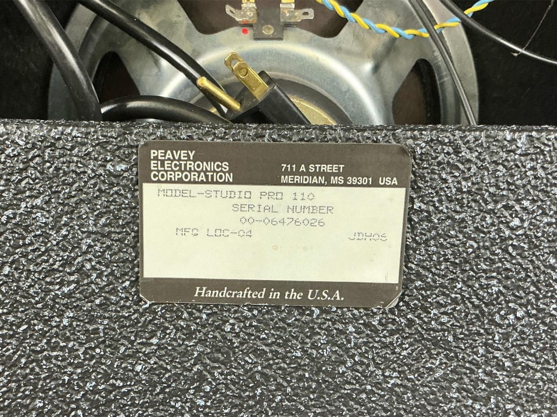 Peavey Studio Pro 110 Amp - 7