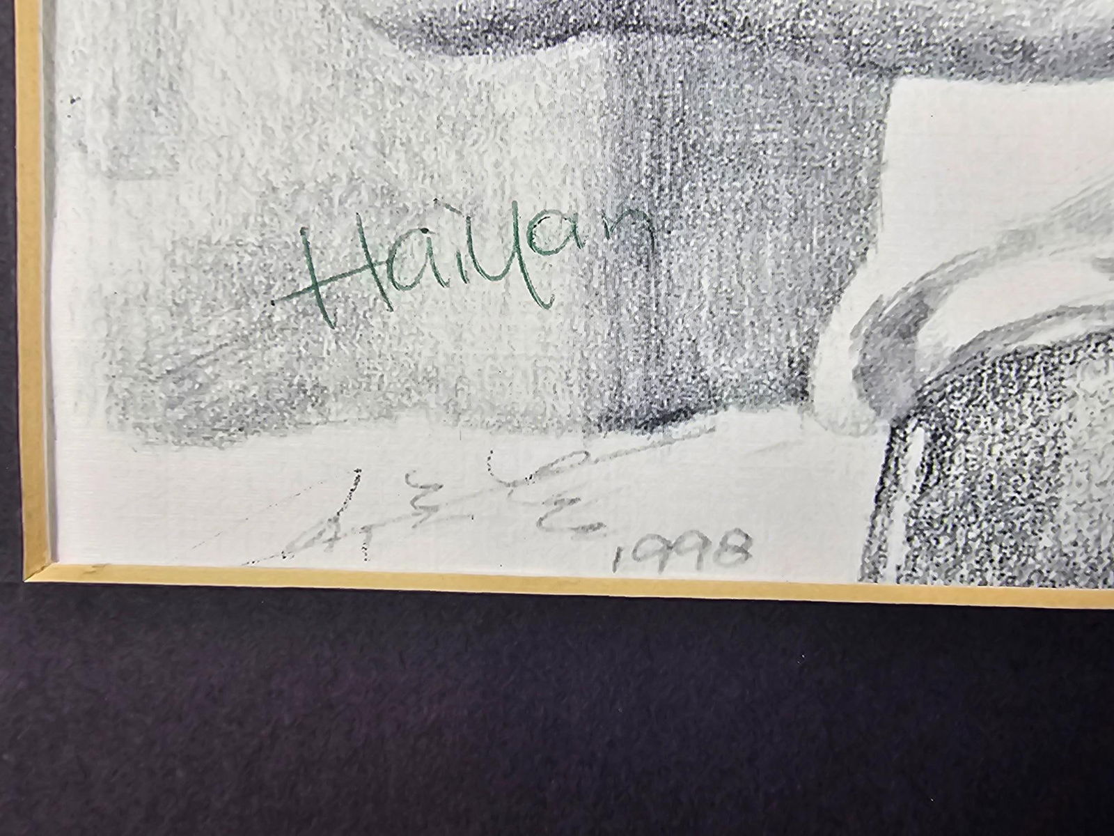 John Lennon Print Signed - 2