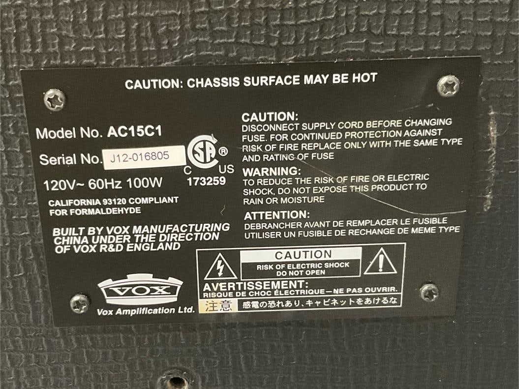 Vox Amplifier - 7