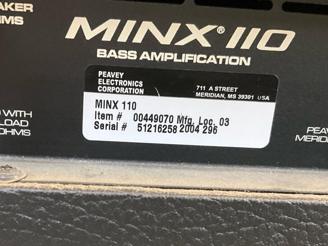 Peavey Amplifier - 6