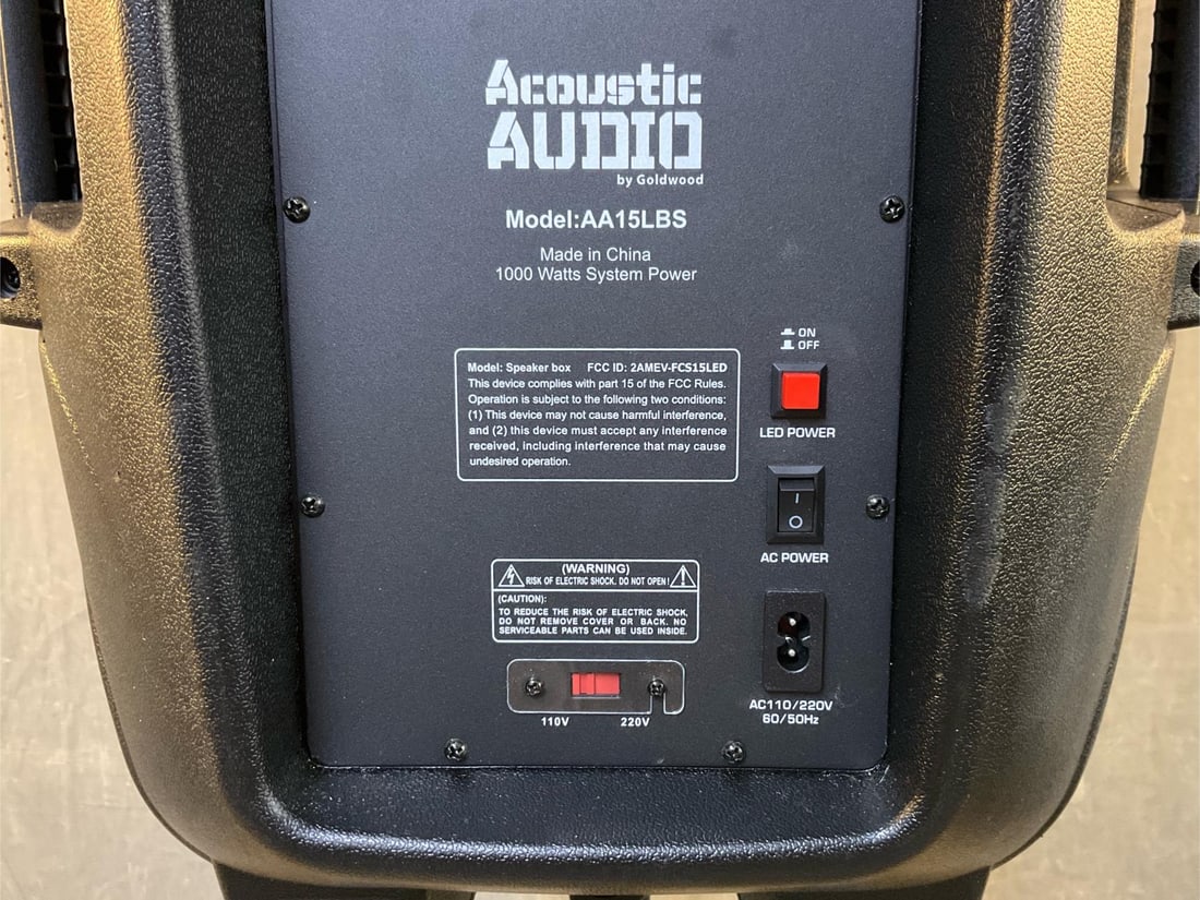 Speaker with Mic and Stand - 5