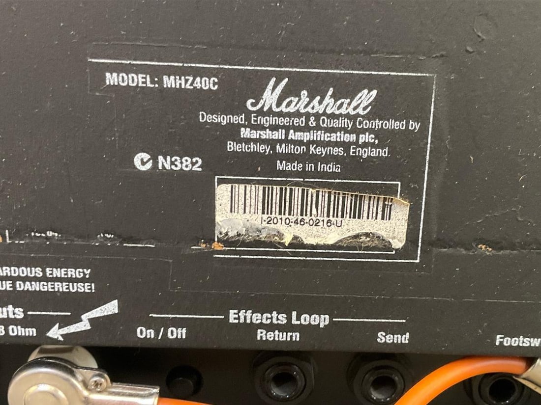 Marshall Amplifier - 4
