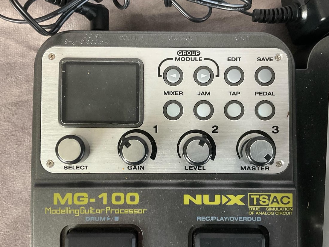 Nux MG-100 Modeling Guitar Processor - 2