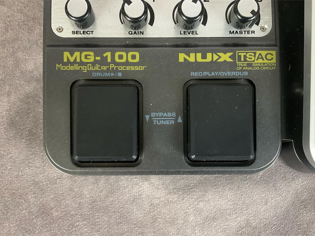 Nux MG-100 Modeling Guitar Processor - 3