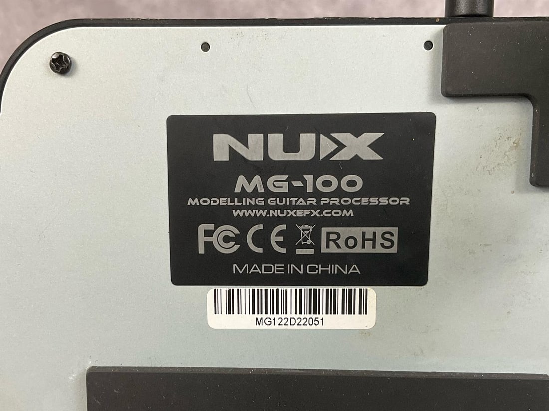 Nux MG-100 Modeling Guitar Processor - 6