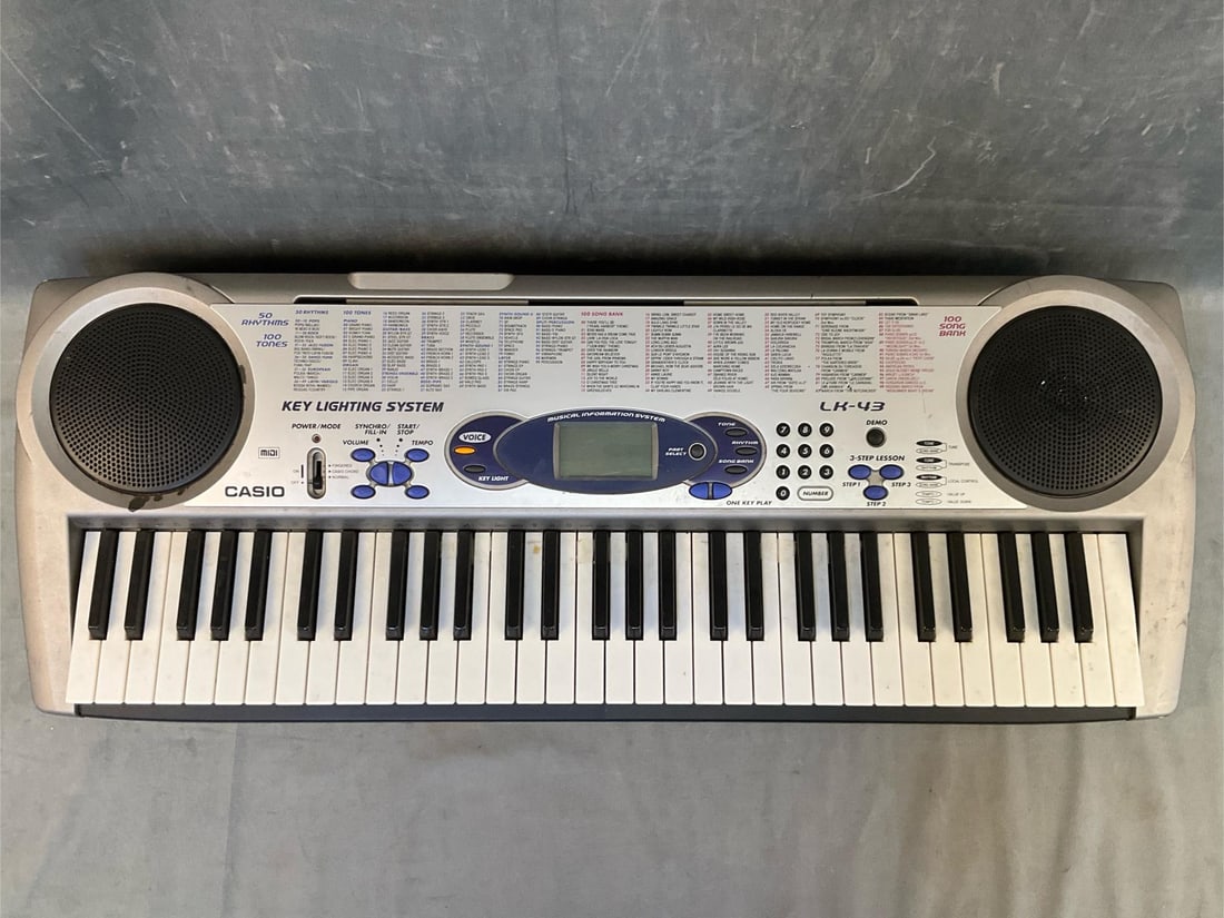 Three Electronic Keyboards - 2