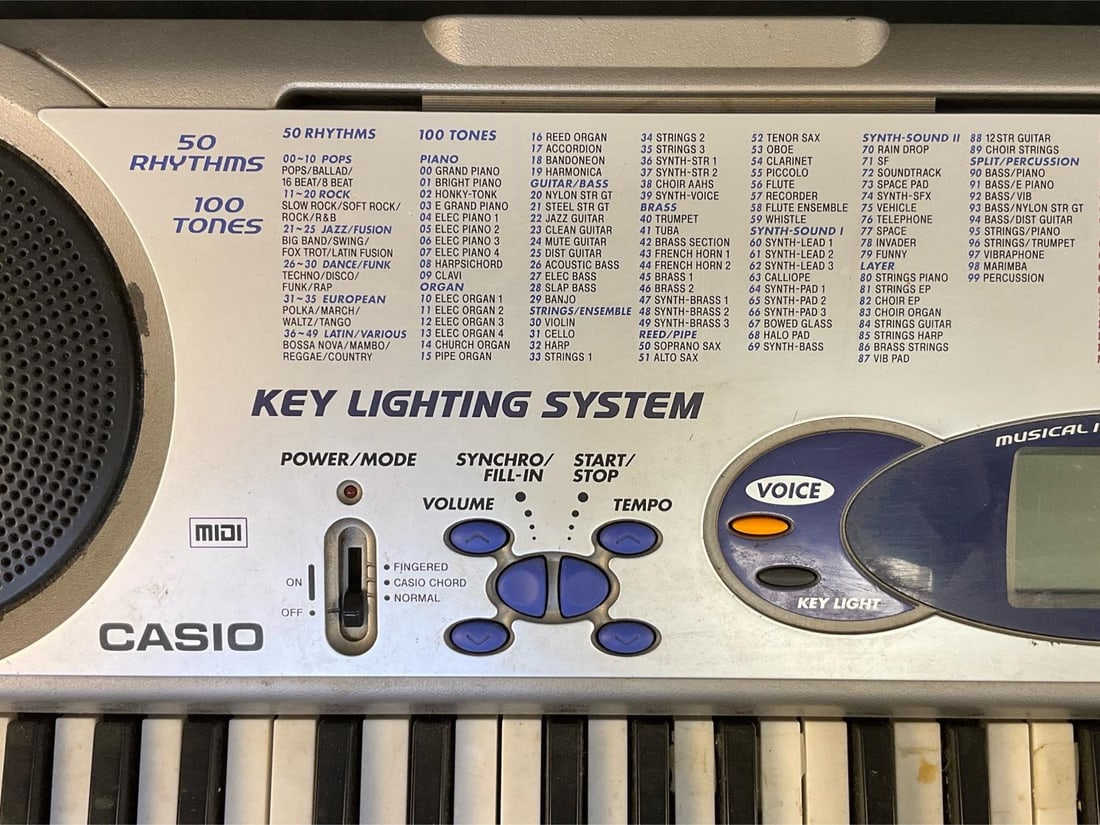 Three Electronic Keyboards - 3