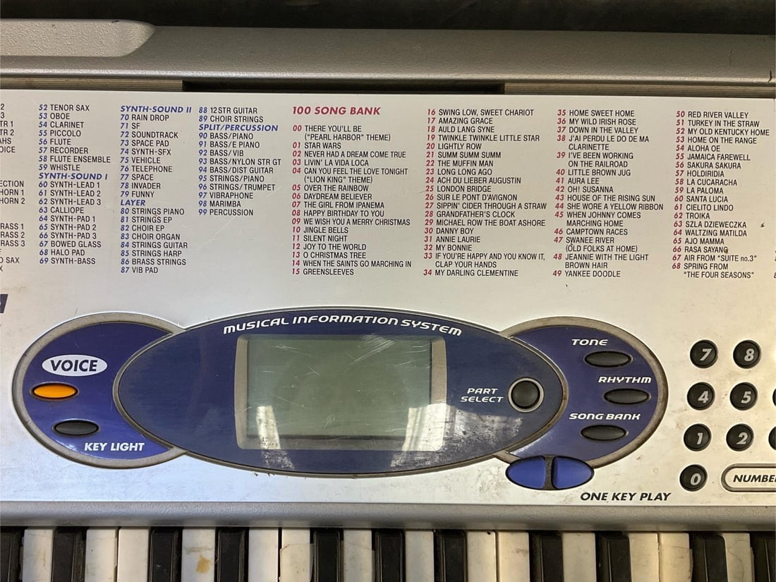 Three Electronic Keyboards - 4