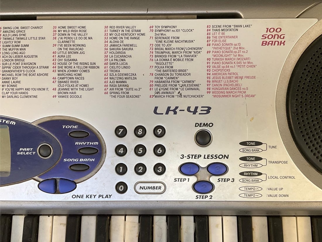Three Electronic Keyboards - 5