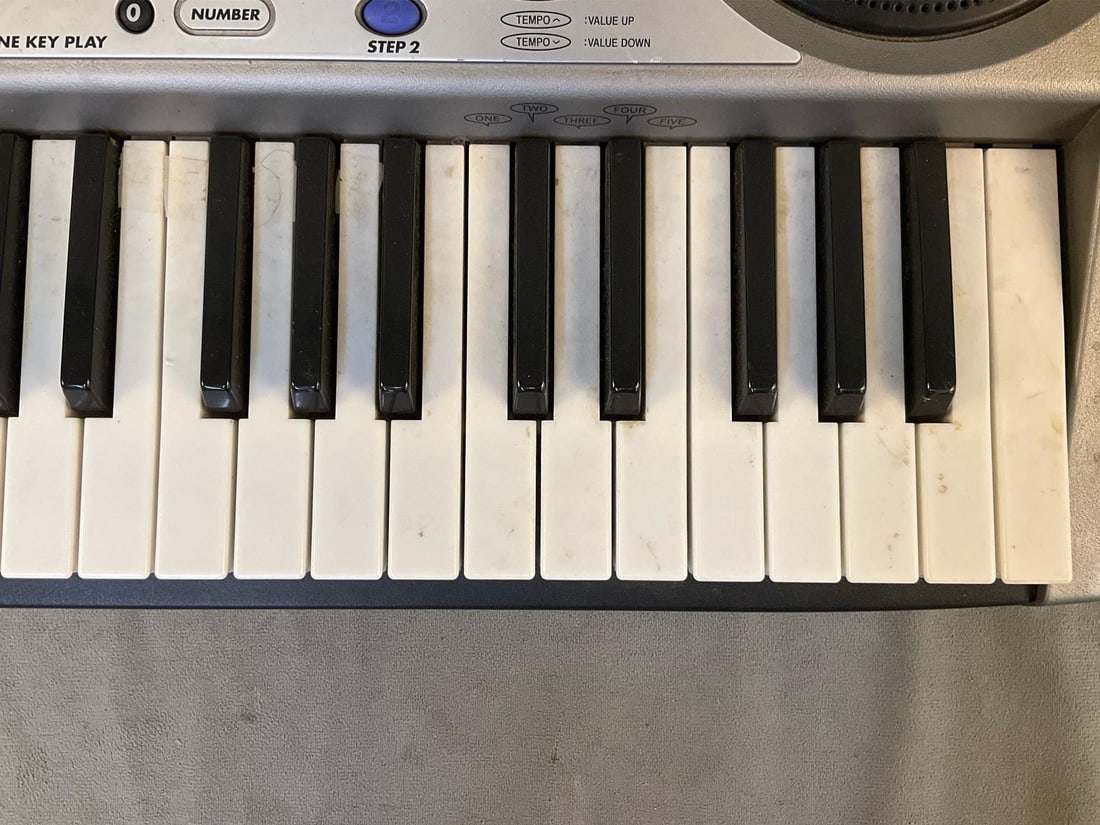 Three Electronic Keyboards - 8