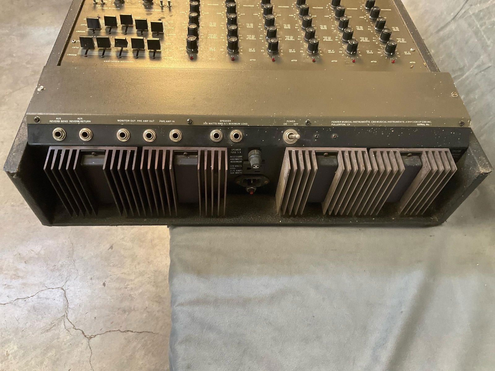 Fender Mixing Board - 4