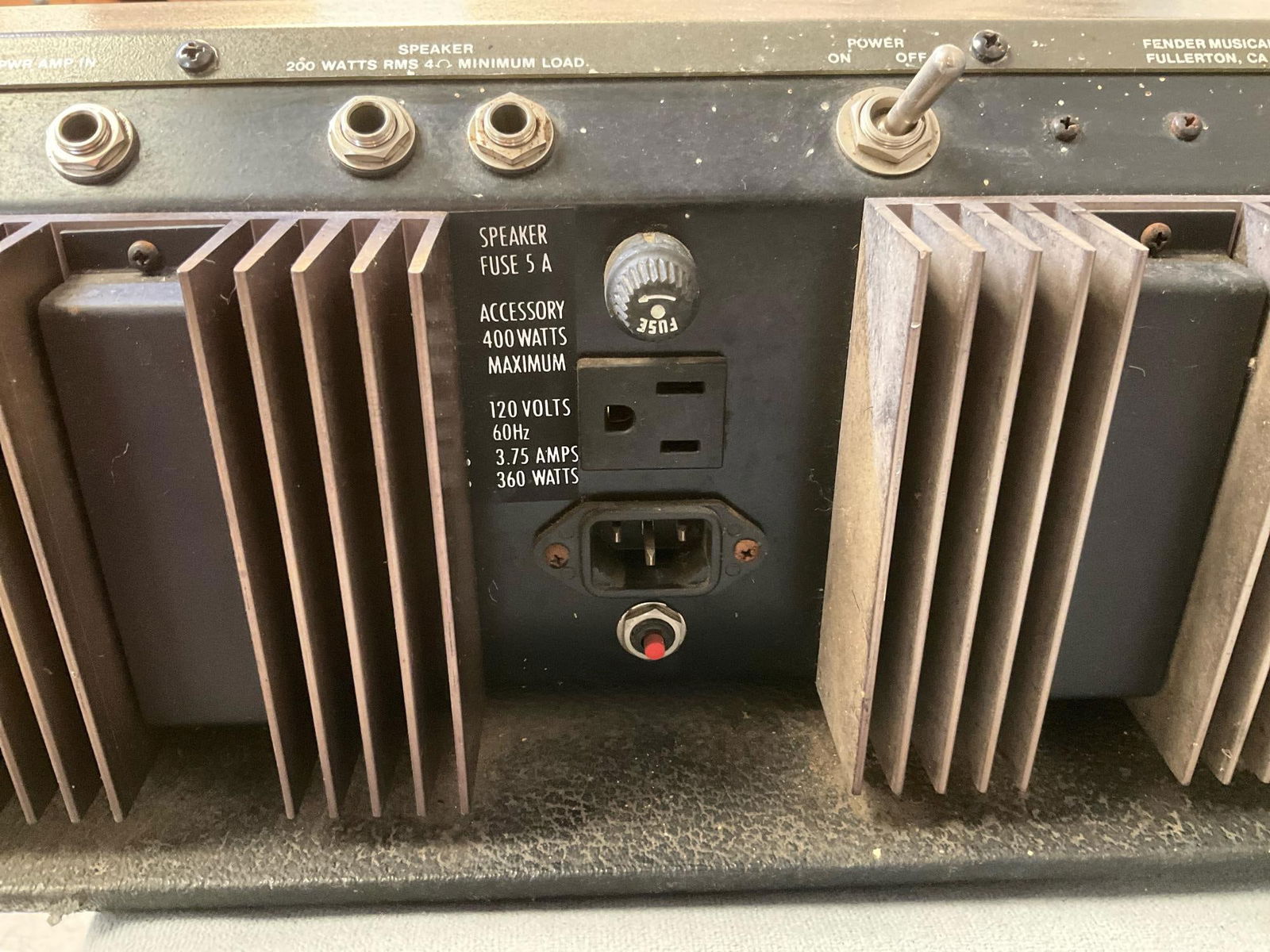 Fender Mixing Board - 5