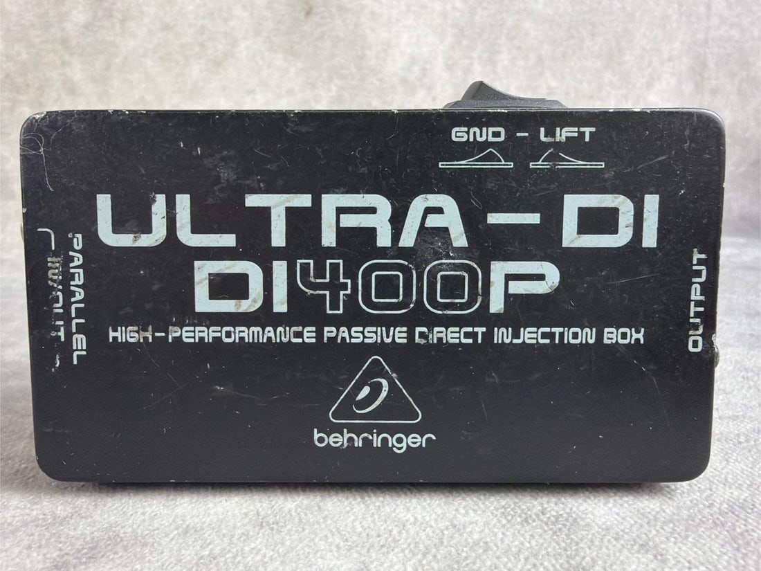 KMD Equalizer & Behringer D1400P - 12