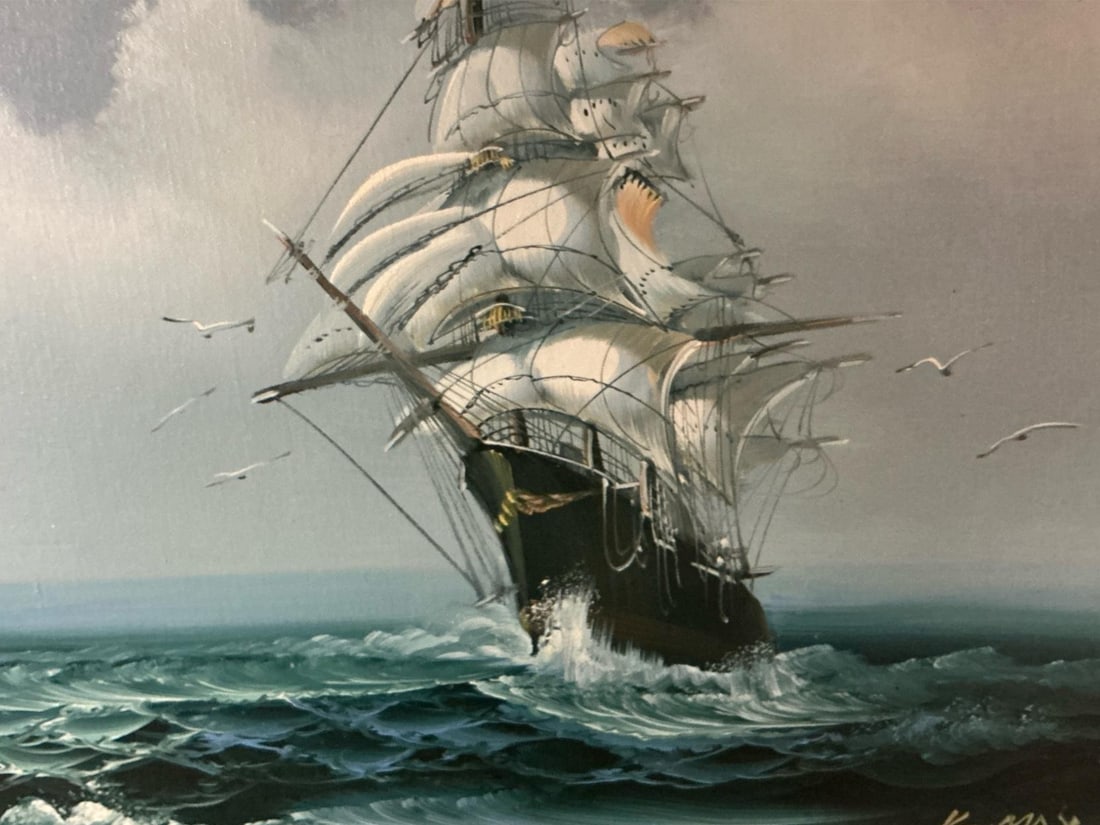 Ships at Sea Art - 3