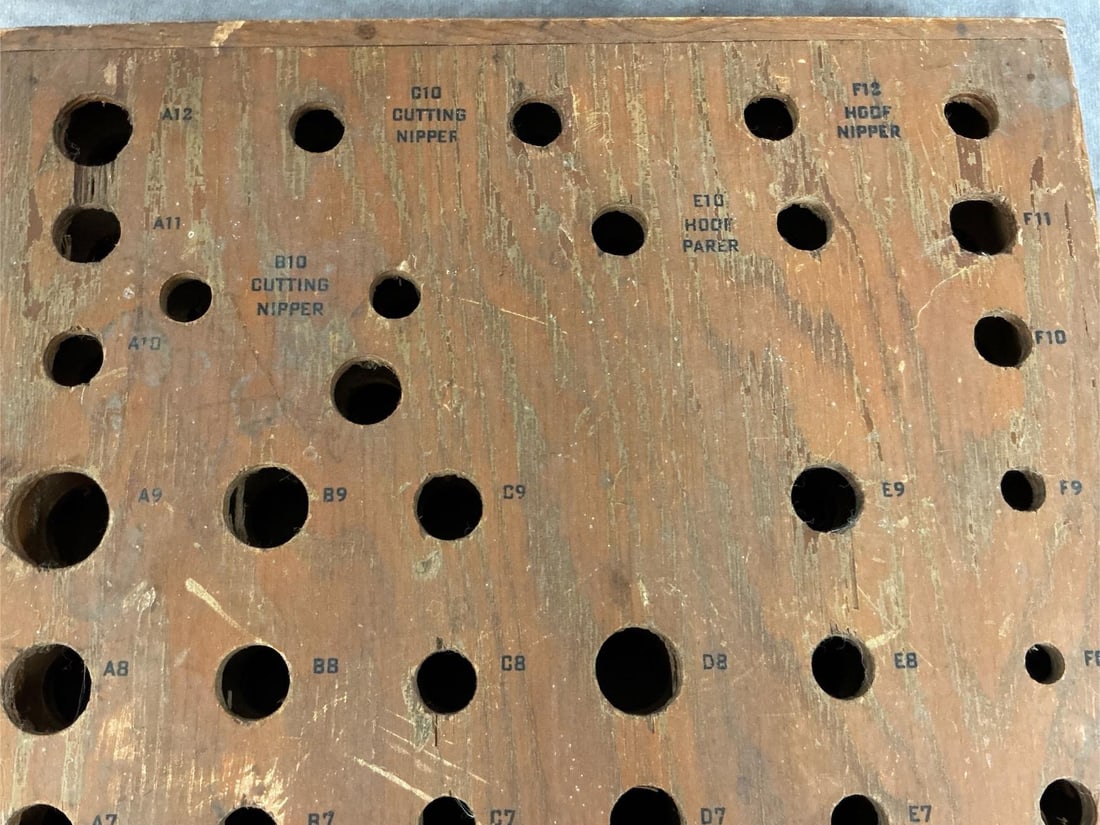 Blacksmithing Tool Rack - 4