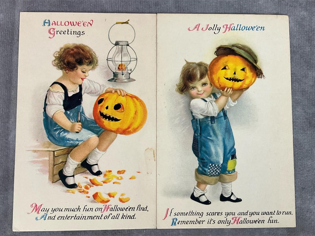 Halloween Postcards - 2