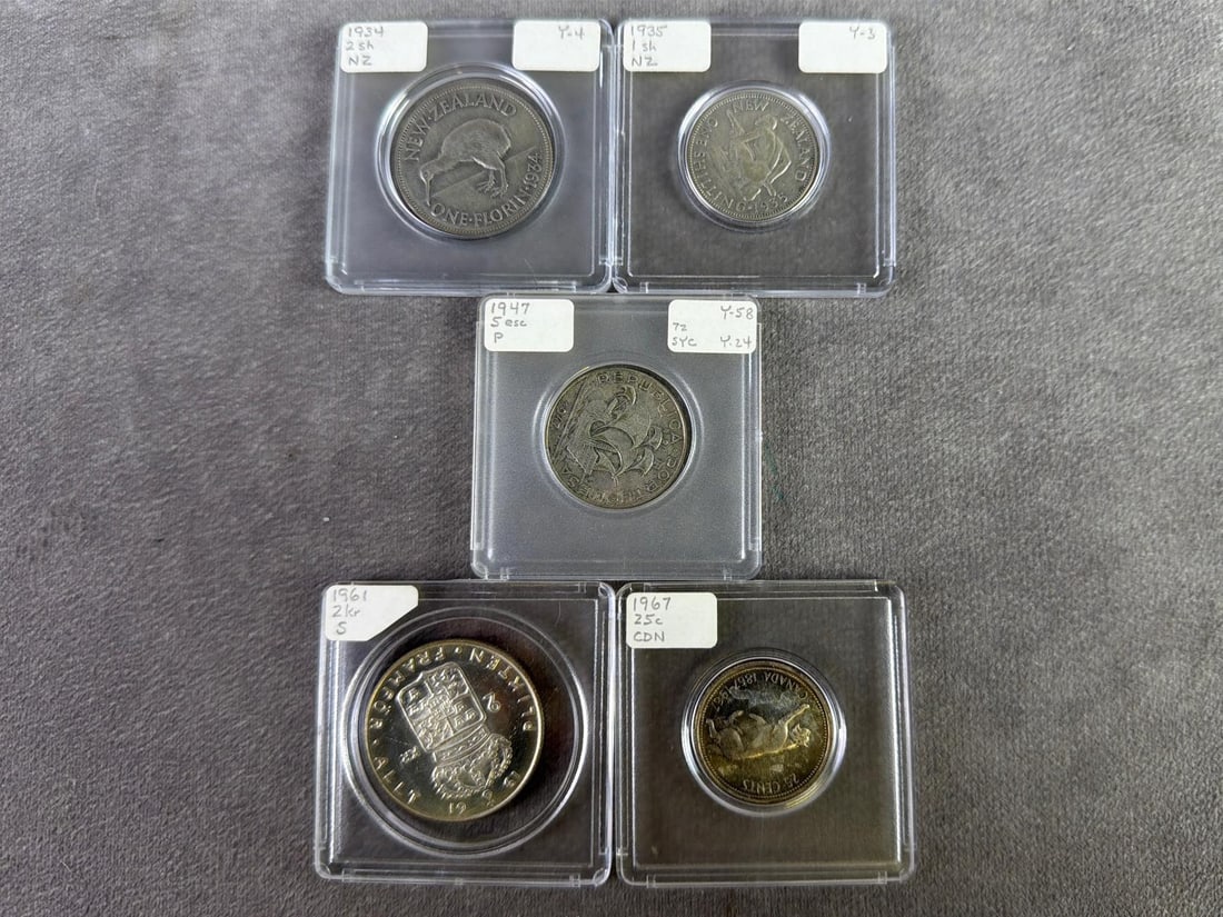 Foreign Silver Currency - 2
