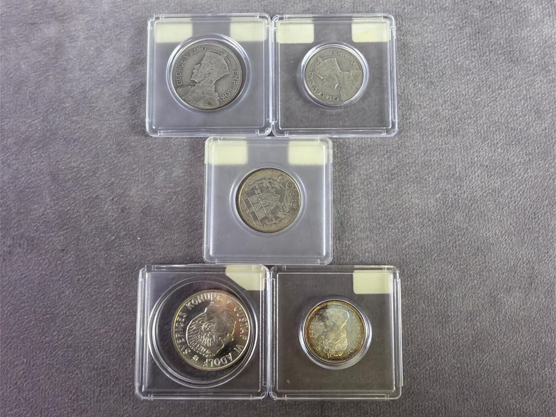 Foreign Silver Currency - 3