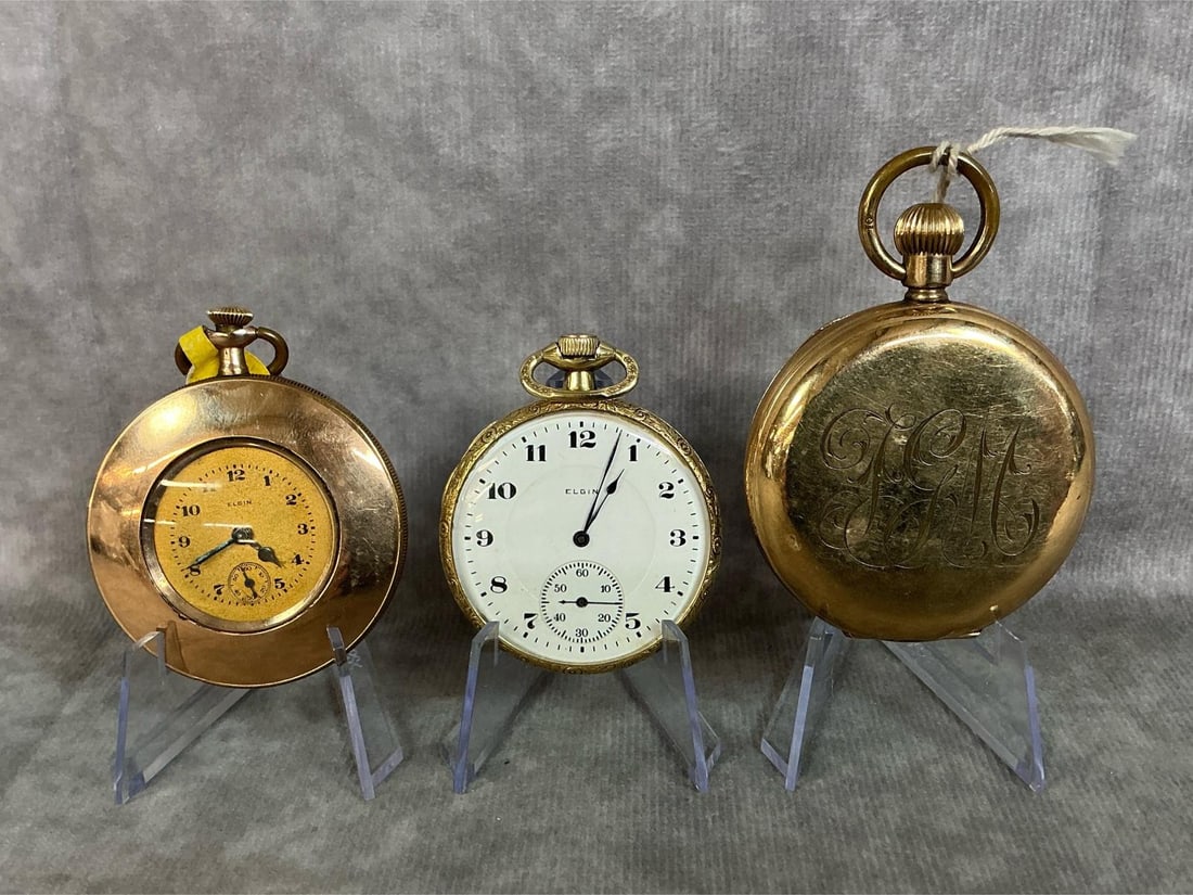 Gold Filled Pocket Watches (1 of 14)