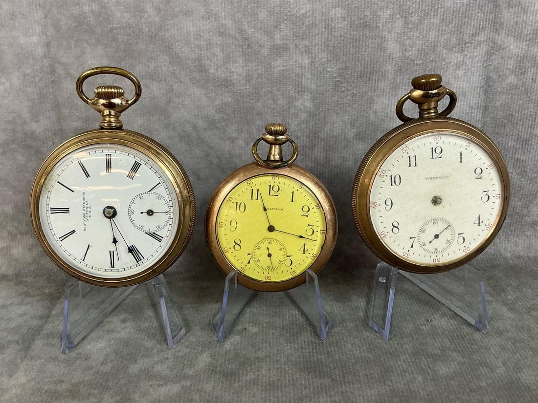 Gold Filled Pocket Watches (1 of 10)