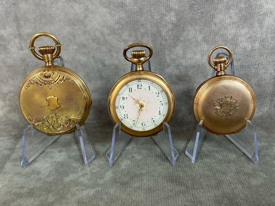 Gold Filled Pocket Watches (1 of 19)