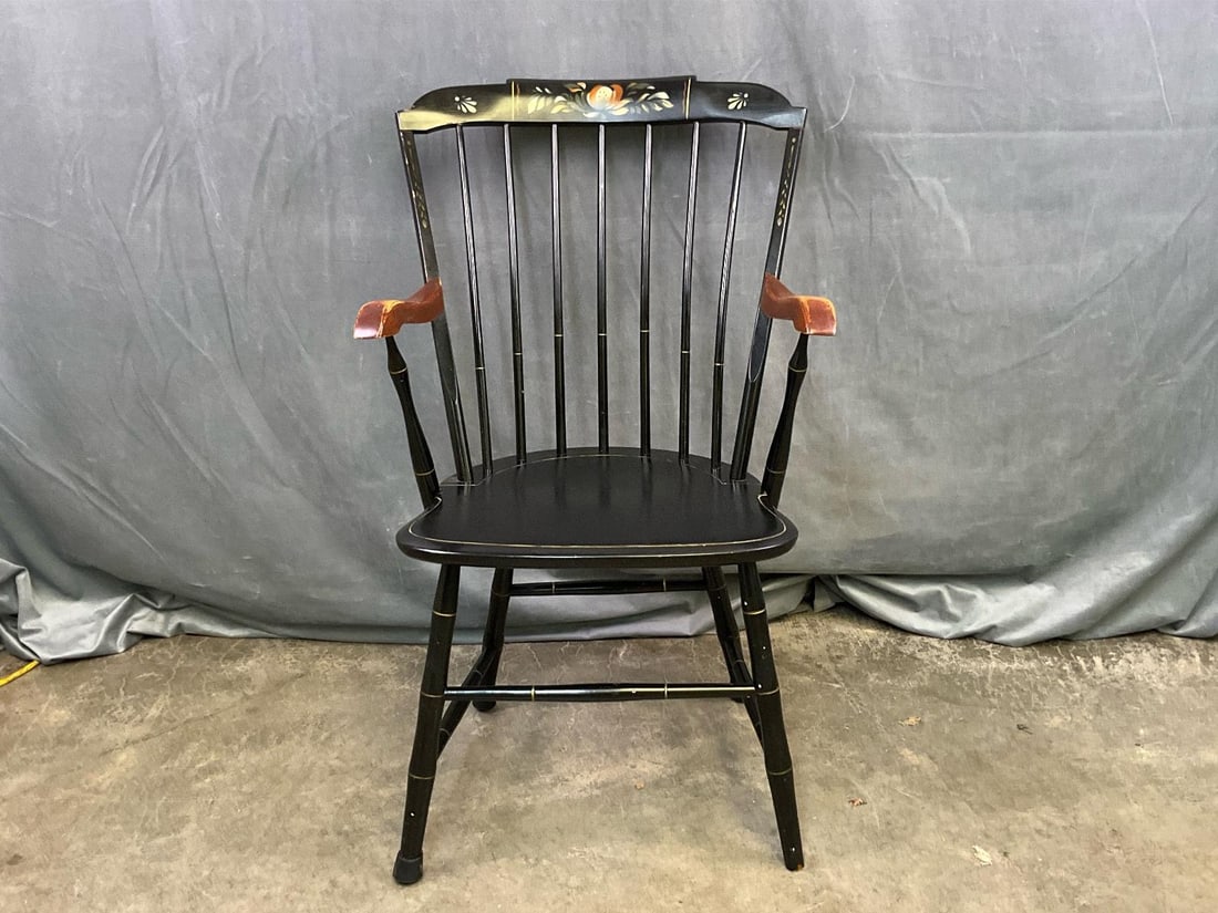 Stenciled Windsor Armchair (1 of 7)
