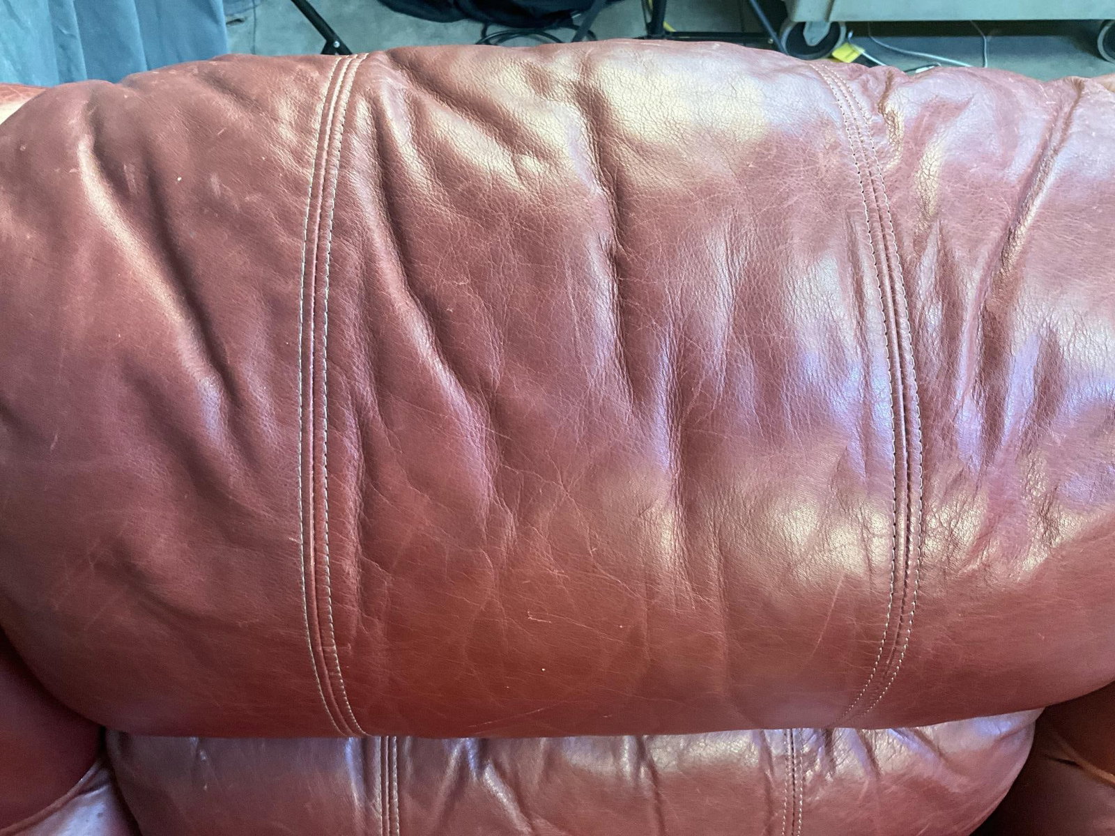 Leather Lounge Chair - 8