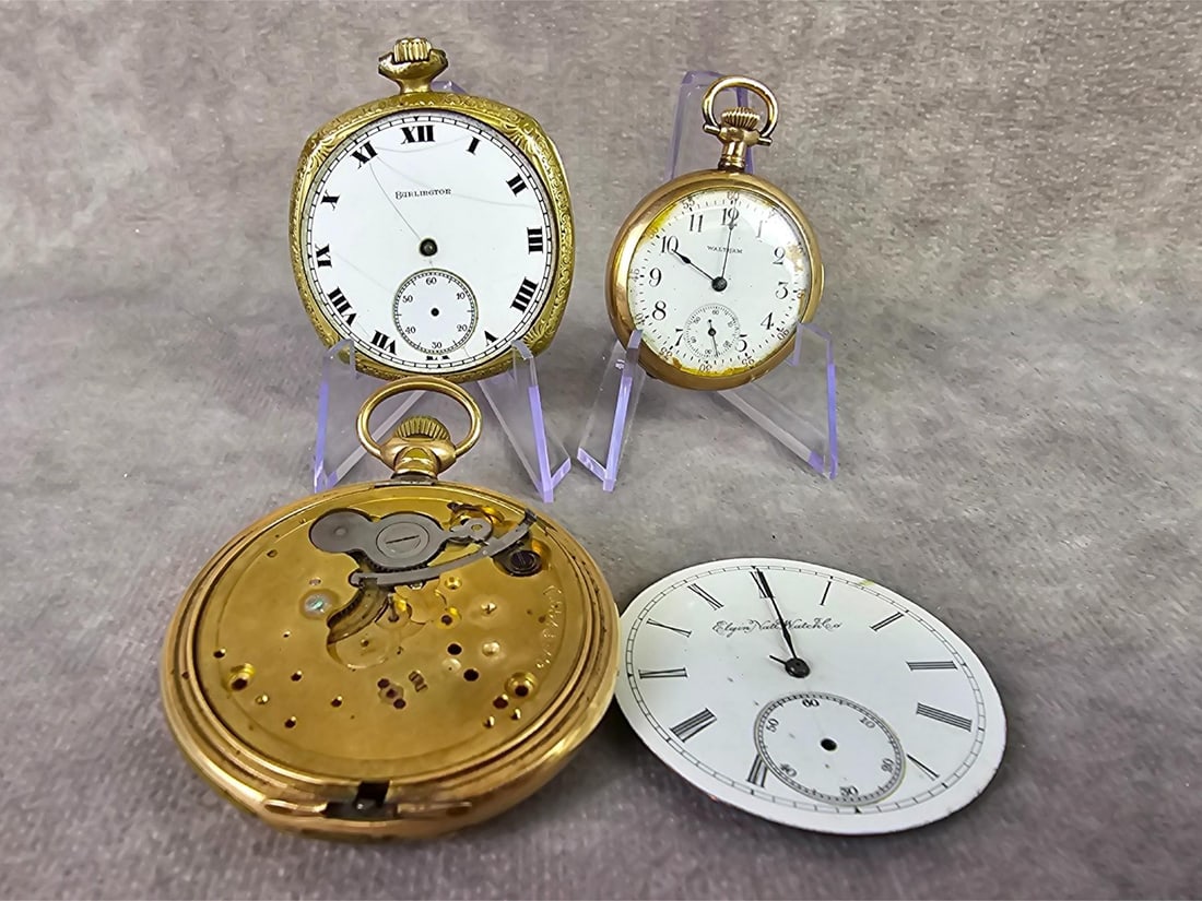 Gold Filled Pocket Watches (1 of 14)