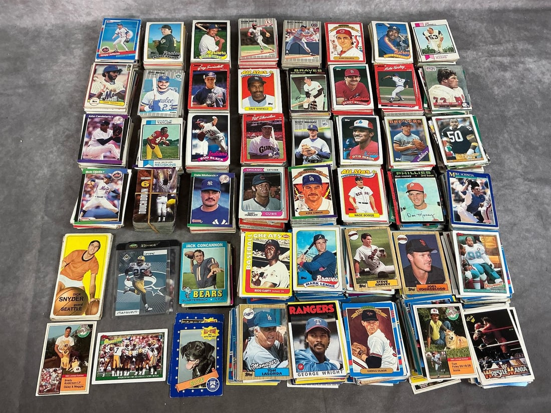 Lot of Vintage Cards- Baseball, Football, & More (1 of 5)