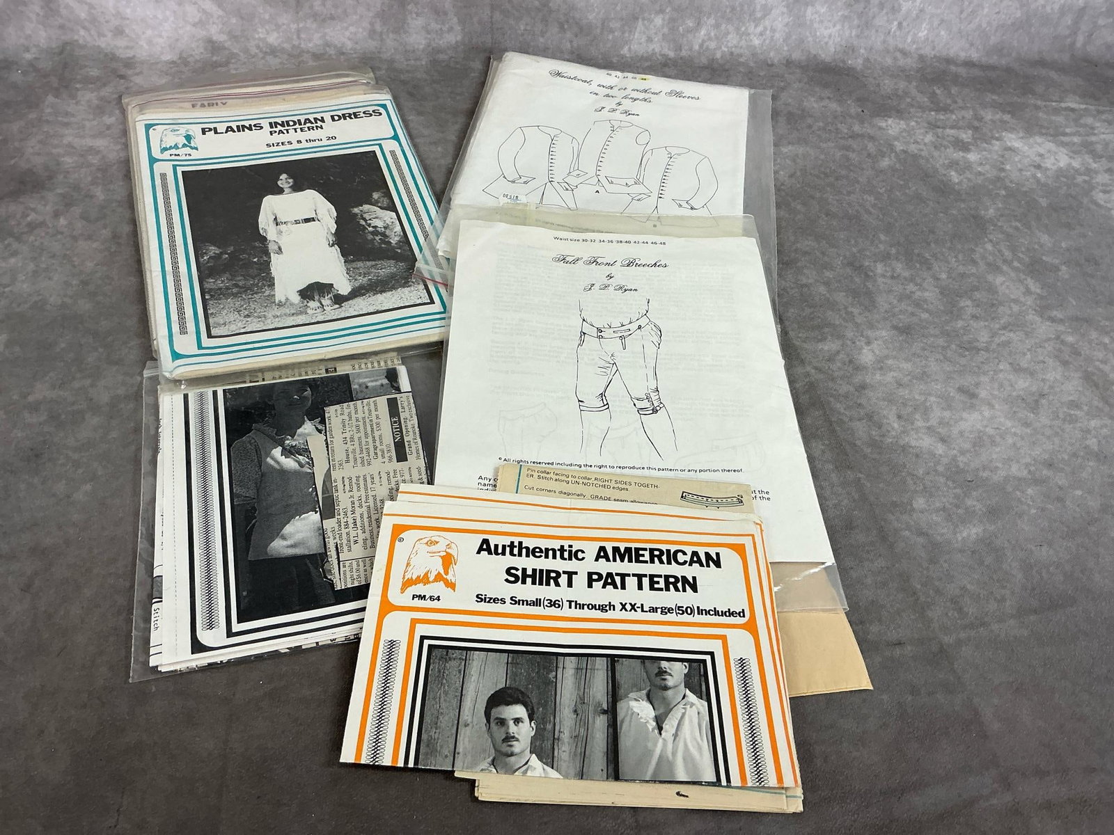 Reenactor's Clothing Patterns, Buttons, and More - 9