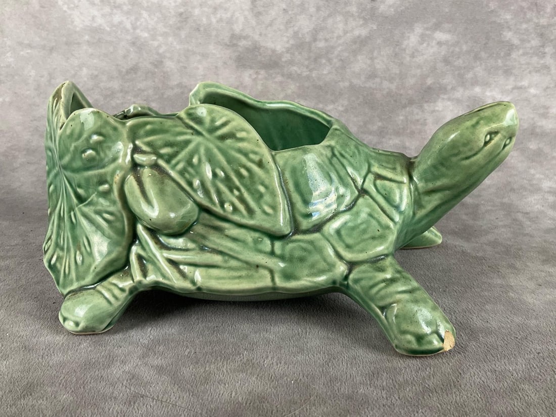 1940's Turtle Planter - 2