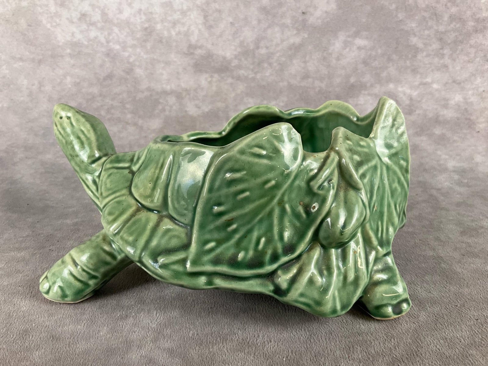 1940's Turtle Planter - 3