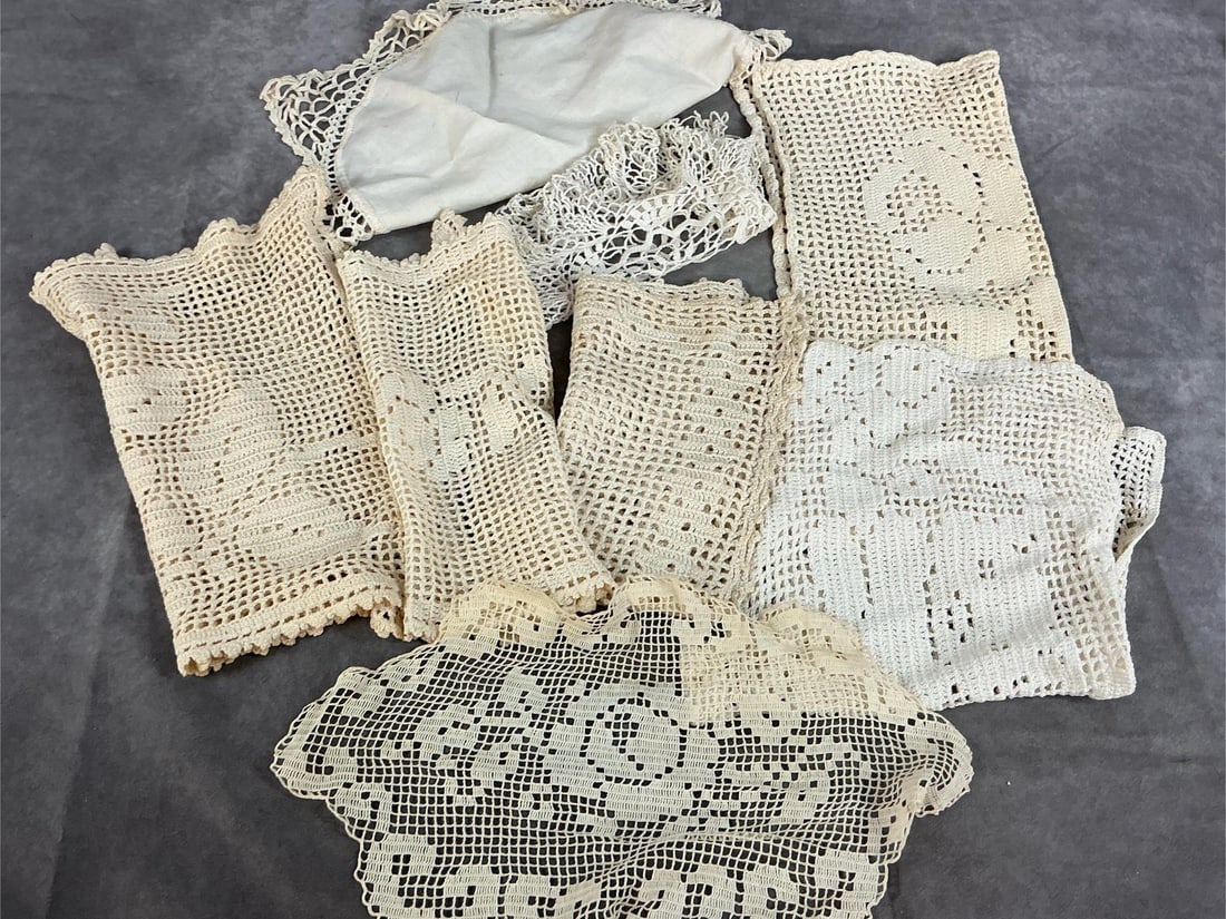 Crocheted Table Spreads & More - 6