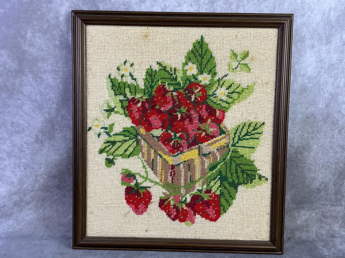 Framed Needlepoint - 2