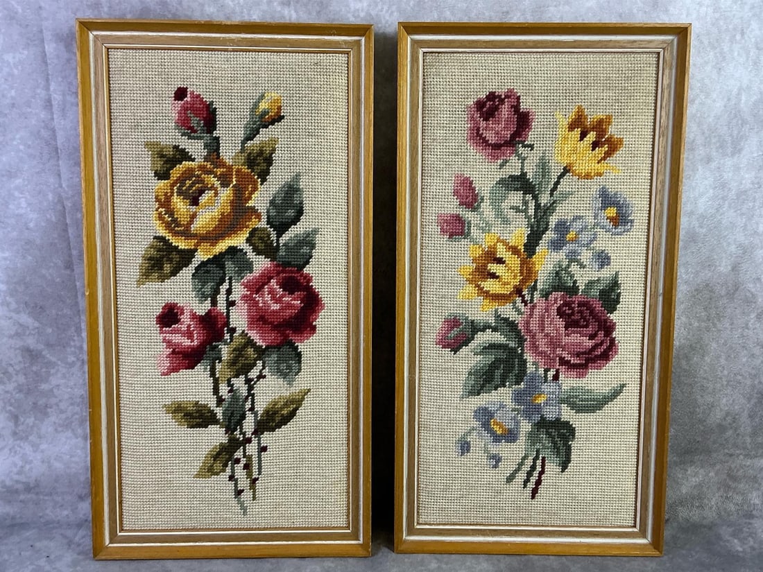 Framed Needlepoint - 4