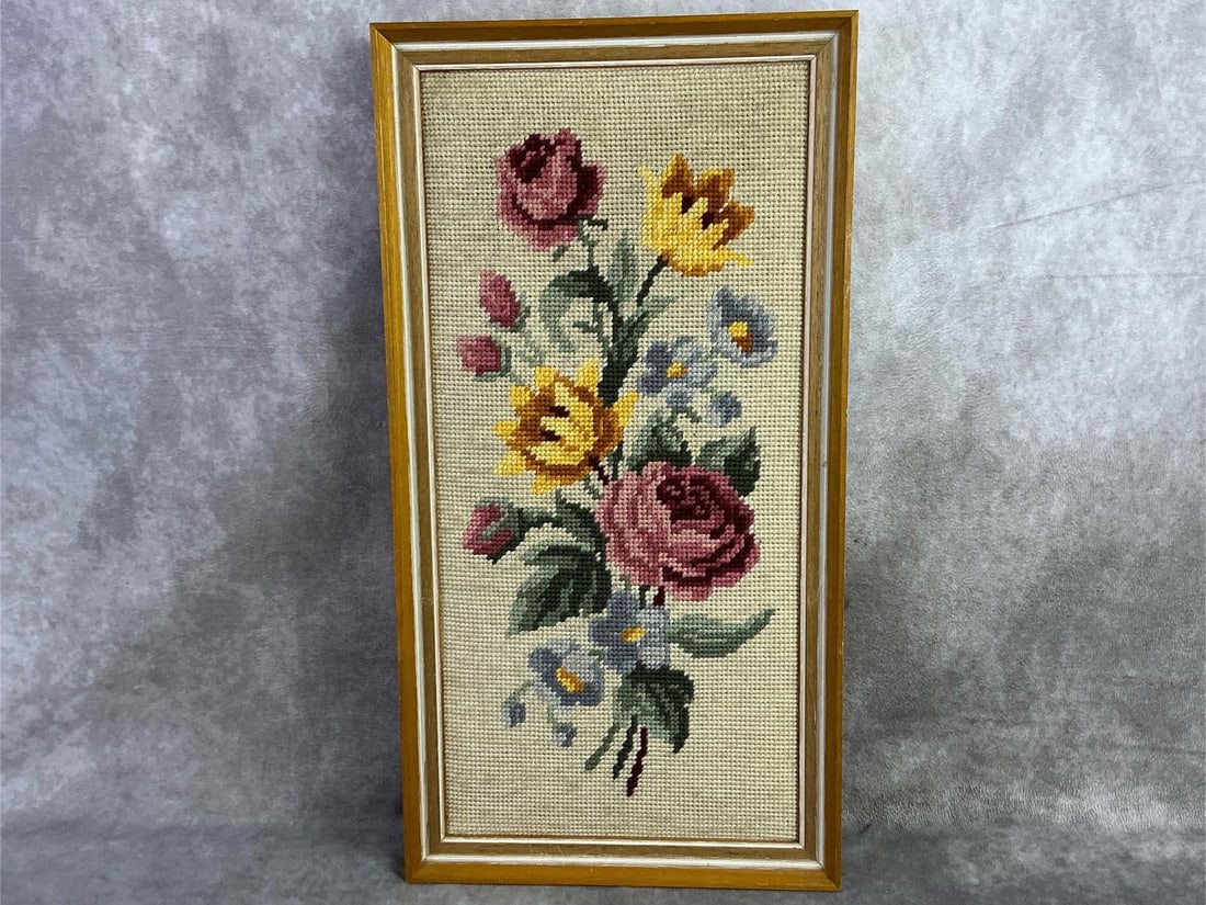 Framed Needlepoint - 5