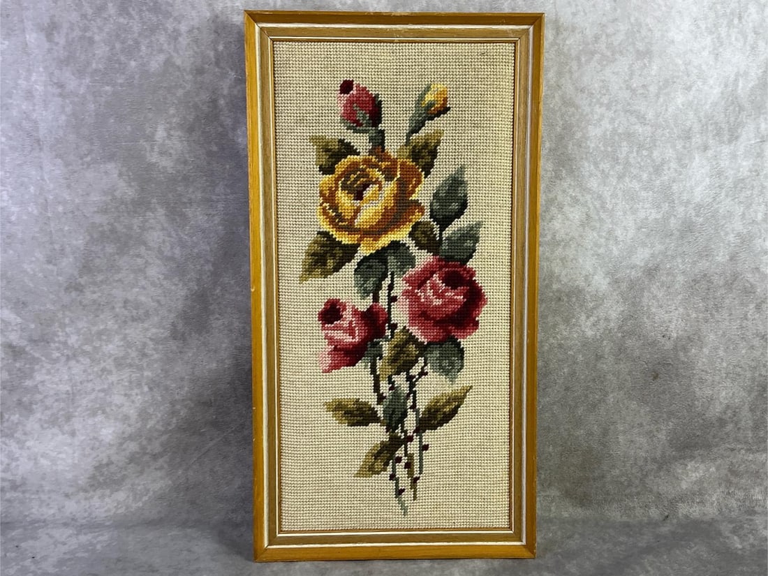 Framed Needlepoint - 7